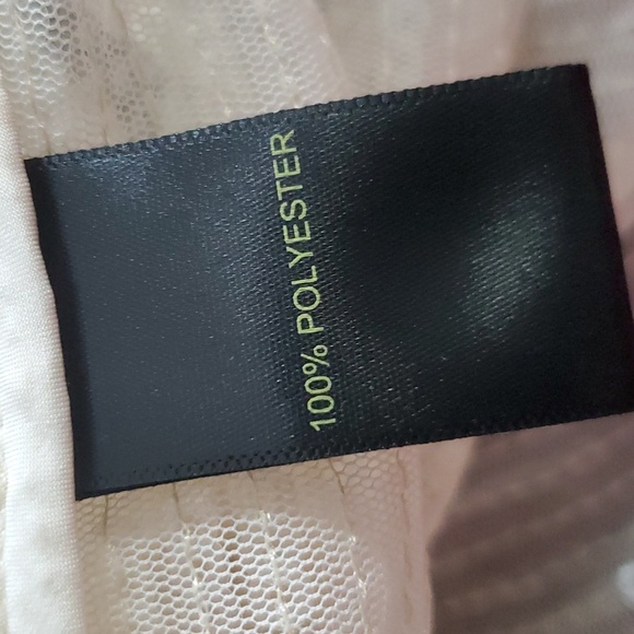 New Designer House of Harlow 1960 sz M sequins Ivory Beige long sleeve top women - Picture 12 of 12